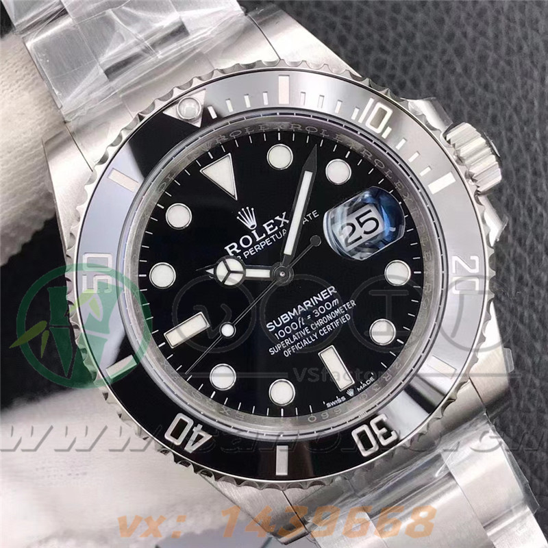 VS廠勞力士黑水鬼41mm「3235機(jī)芯」產(chǎn)品展示