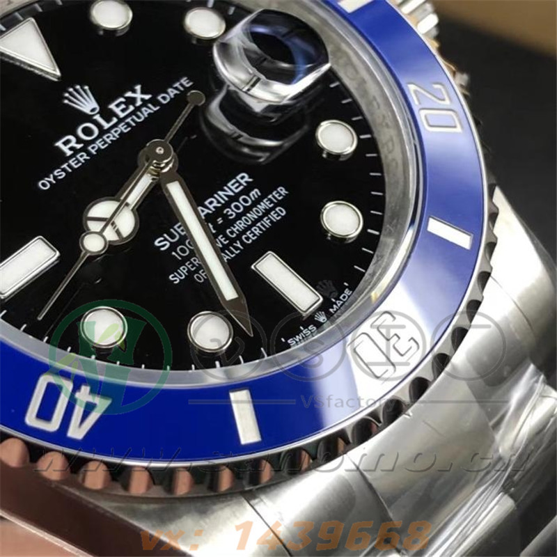 VS廠勞力士藍(lán)水鬼41mm「3235機(jī)芯」產(chǎn)品展示