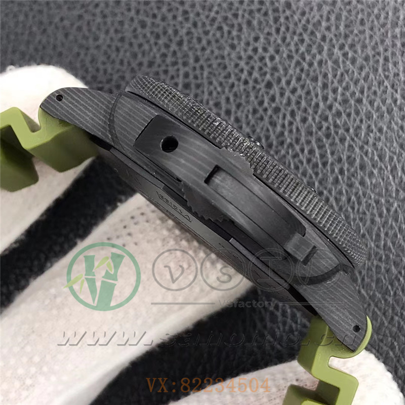 VS廠沛納海PAM961碳纖維紋理盤面做工評測（VS沛納海961怎么樣）