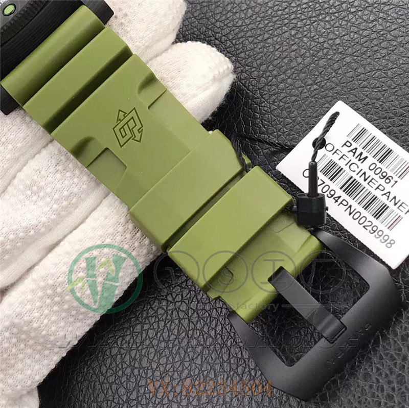 VS廠沛納海PAM961碳纖維紋理盤面做工評測（VS沛納海961怎么樣）