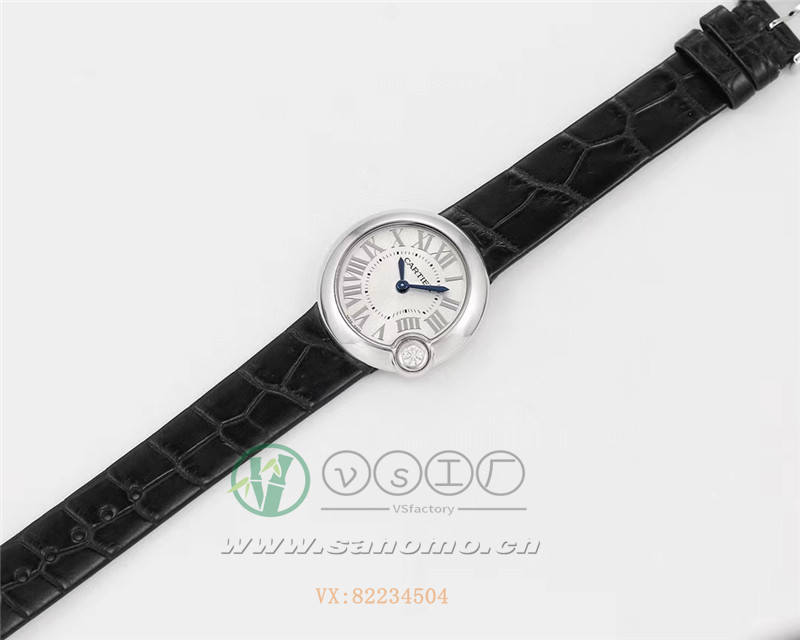 V6廠卡地亞白氣球女士石英做工評測（v6白氣球質量如何）