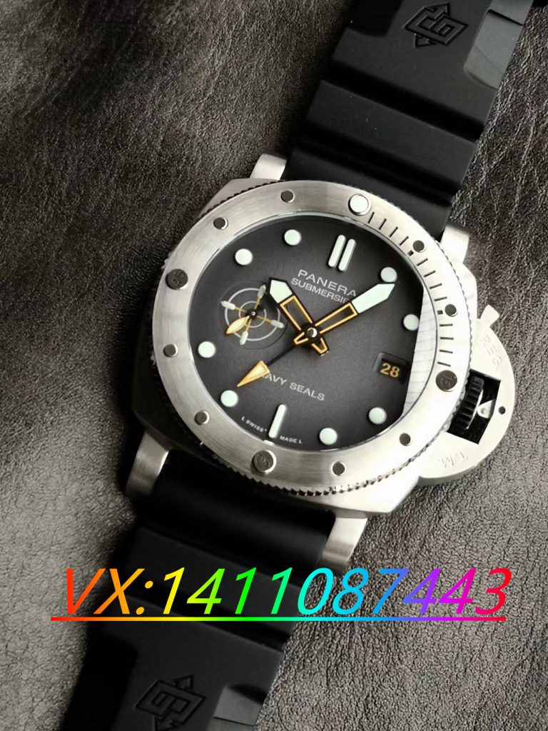 沛納海海豹突擊隊(duì)限量版44mm，VS廠(SBF廠)沛納海PAM01323真假對比全解析！