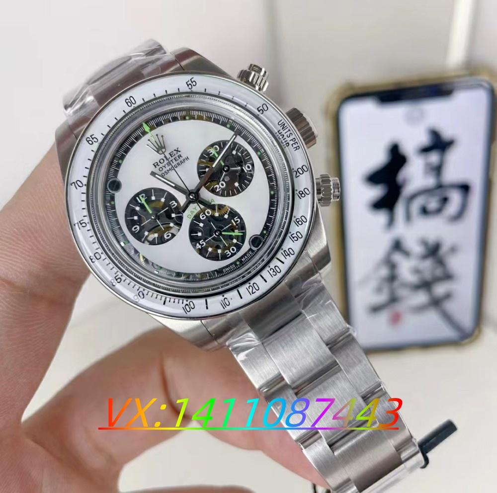 ADG全新打造勞力士迪通拿改裝4130機(jī)芯加夜光才是亮點(diǎn)